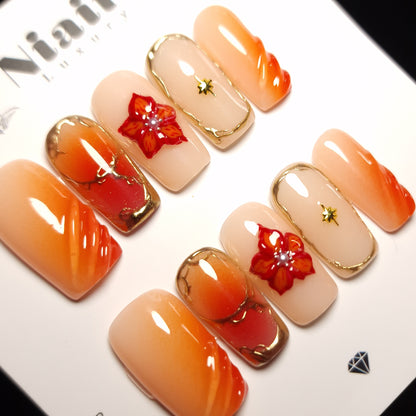 Autumn Glow - Press On Nails