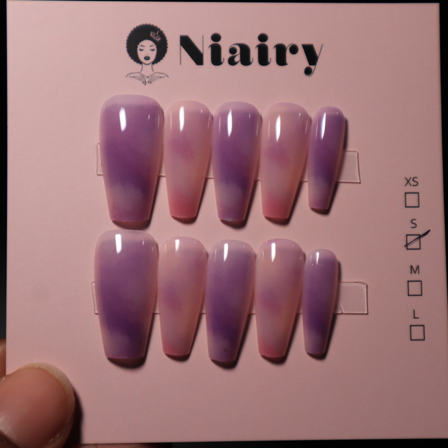 Dreamy Lavender - Press On Nails