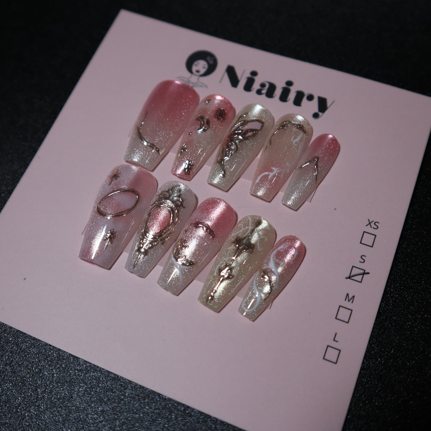 Futuristic Fairy - Press On Nails