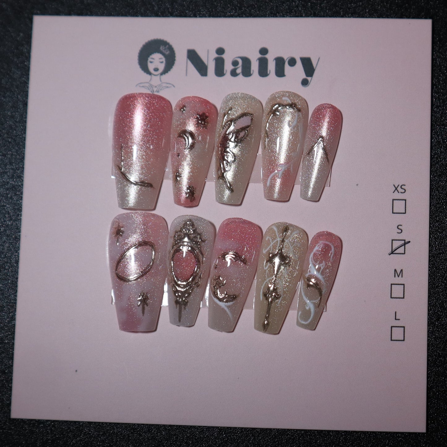 Futuristic Fairy - Press On Nails