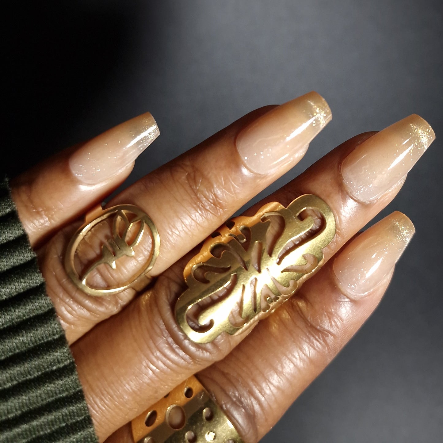 Golden Hour - Press On Nails