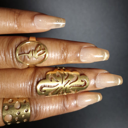 Golden Hour - Press On Nails