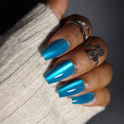 Ocean Aqua - Press On Nails